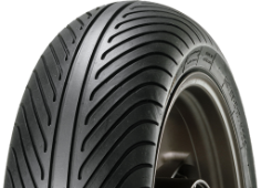 Nahaufnahme der Lauffläche Pirelli Diablo Rain 125/70 R17 Front TL NHS SCR1