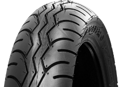 Nahaufnahme der Lauffläche Metzeler Lasertec 150/80VB16 (71 V) Rear TL M/C