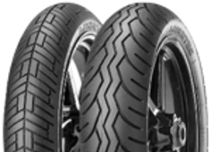 Nahaufnahme der Lauffläche Metzeler Lasertec 100/90V18 (56 V) Front TL M/C