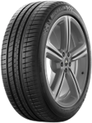 Nahaufnahme der Lauffläche Michelin PILOT SPORT 3 245/45 R19 102 Y XL, T0, Acoustic