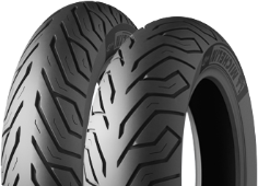 Nahaufnahme der Lauffläche Michelin CITY GRIP 90/90-12 54 P Front/Rear TL