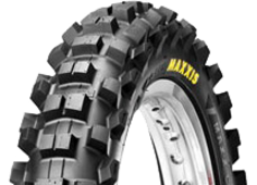 Nahaufnahme der Lauffläche Maxxis M7312 Maxxcross SI 110/90-19 62 M Rear TT NHS