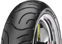 Nahaufnahme der Lauffläche Maxxis M6029 120/90-10 56 J TL M/C Malaguti