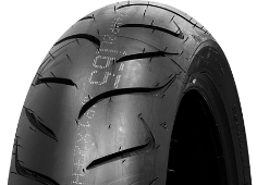 Nahaufnahme der Lauffläche Dunlop Sportmax RoadSmart II 200/50 R18 76 V Rear TL M/C