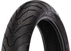 Nahaufnahme der Lauffläche Pirelli ANGEL GT 110/80ZR18 (58 W) Front TL M/C