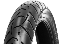 Nahaufnahme der Lauffläche Metzeler Tourance Next 110/80 R19 59 V Front TL M/C